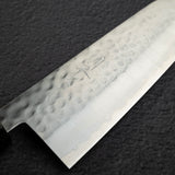 Masutani VG1 Tsuchime Santoku 170mm Black Chacate Handle