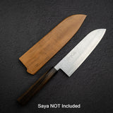 Masutani VG1 Tsuchime Santoku 170mm Black Chacate Handle