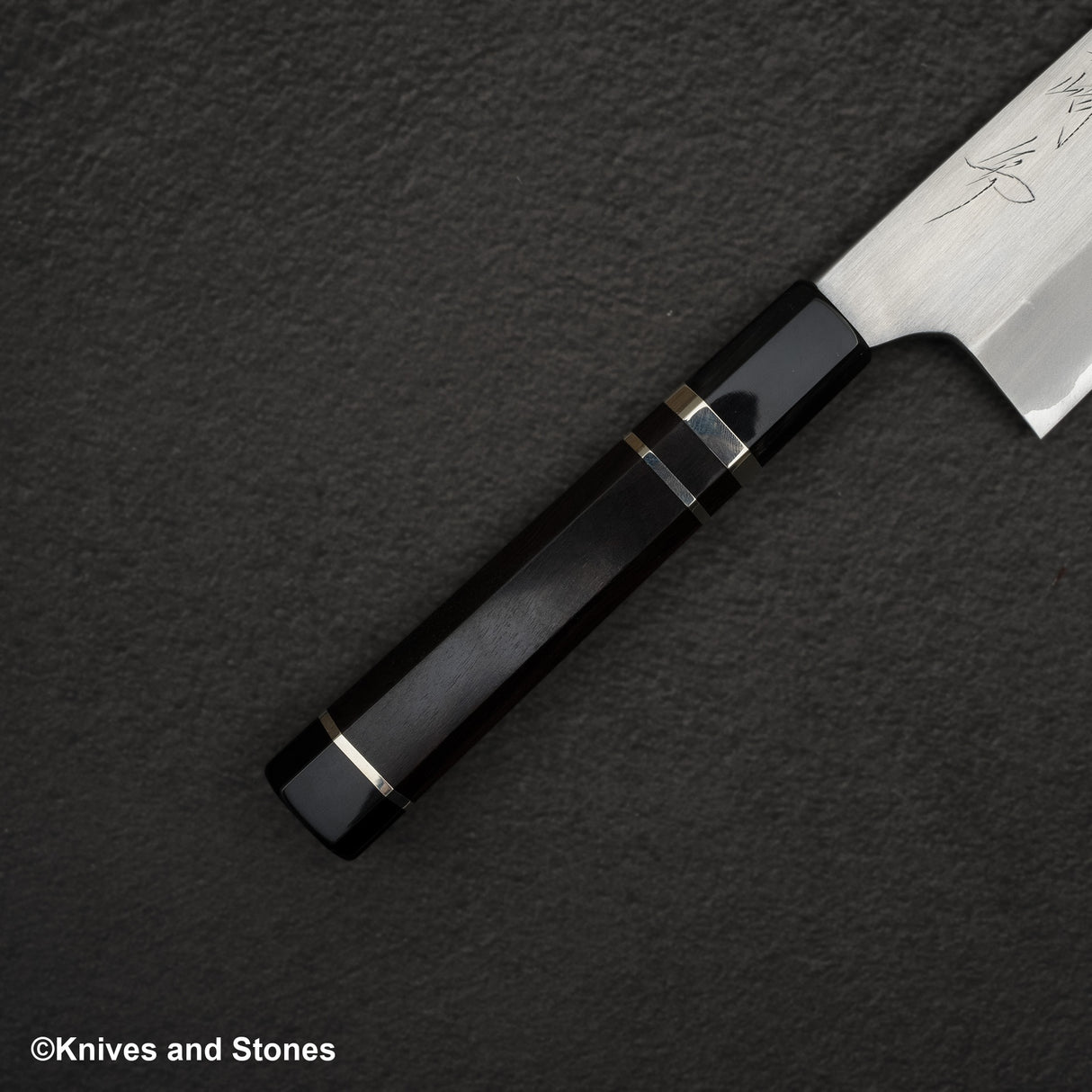 BFCM2024 Mazaki Blue 2 Hon-Sanmai Gyuto 210mm Triple Spacer Ver2024