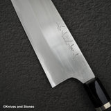 BFCM2024 Mazaki Blue 2 Hon-Sanmai Gyuto 210mm Triple Spacer Ver2024