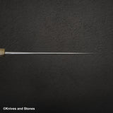 BFCM2024 Mazaki Blue 2 Hon-Sanmai Gyuto 240mm Double Spacer Ver2024