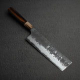 真崎作 White 2 Kurouchi Nakiri 180mm