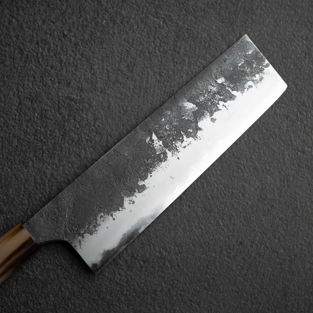 真崎作 White 2 Kurouchi Nakiri 180mm