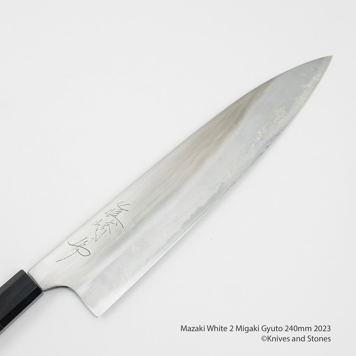 Mazaki White 2 Migaki Gyuto 240mm 2023 Version