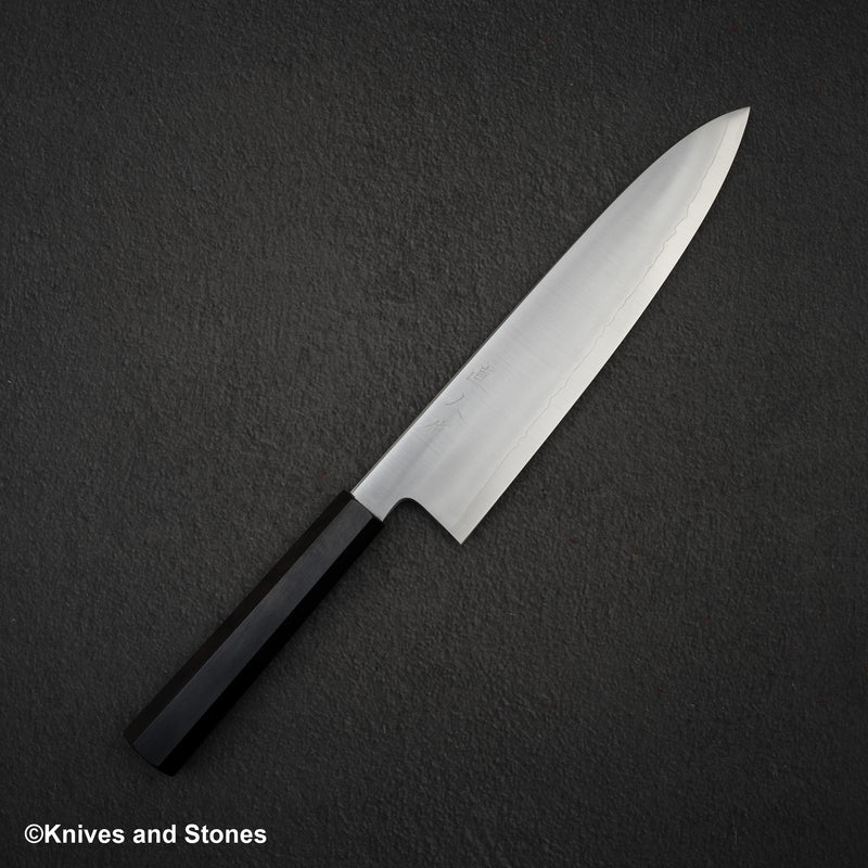 Myojin Riki Cobalt Special Steel Gyuto 240mm Ebony Handle