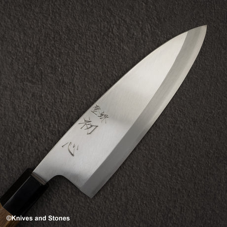 Hatsukokoro x Myojin Shirasagi Ginsan Deba 180mm