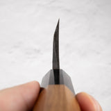 Myojin Riki x Hatsukokoro Shirasagi  Blue 2 Kurouchi K-Tip Deba 180mm