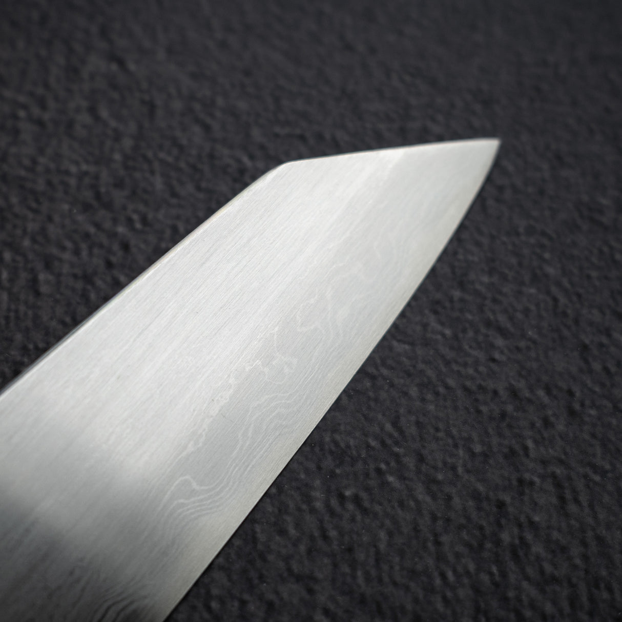 Nakagawa Blue 1 Damascus K-tip Gyuto 210mm Birch Handle