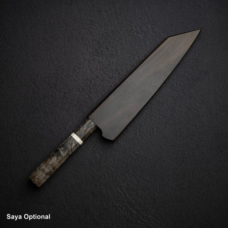 Nakagawa Blue 1 Damascus K-tip Gyuto 210mm Birch Handle