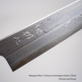 Nakagawa Blue 1 Damascus Kamagata Usuba 210mm