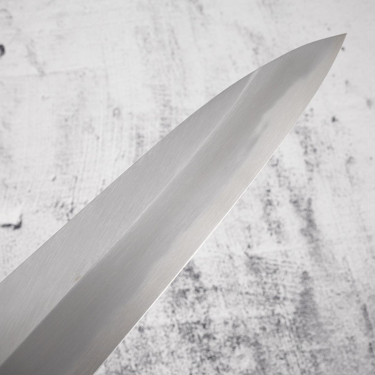 Nakagawa Blue 1 Wide Bevel Kasumi Gyuto 240mm Ebony Handle