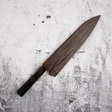 Nakagawa Blue 1 Wide Bevel Kasumi Gyuto 240mm Ebony Handle