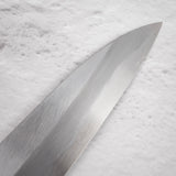 Nakagawa Blue1 Wide Bevel Kasumi Gyuto 240mm Ebony Handle