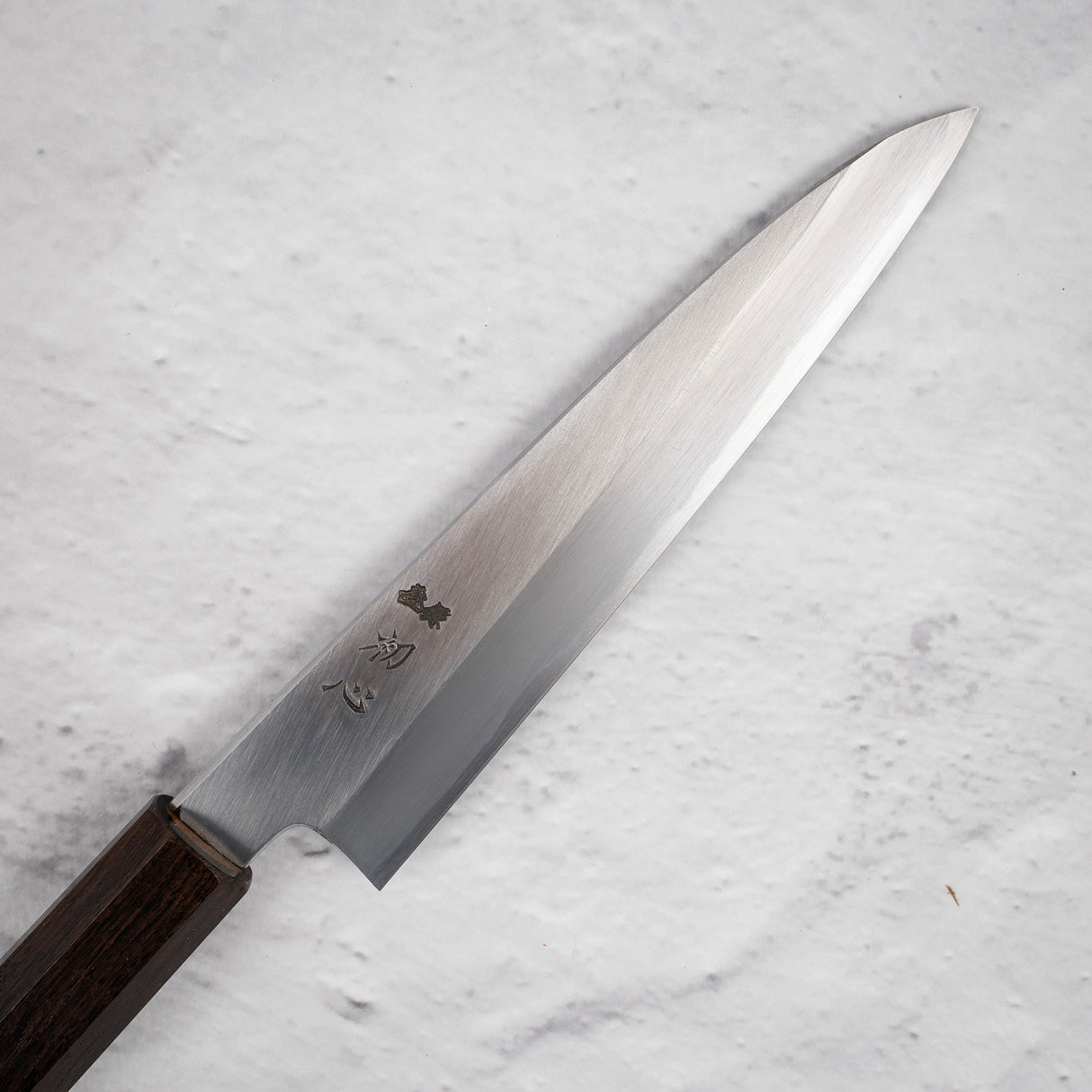 Nakagawa Blue1 Wide Bevel Kasumi Petty 150mm Ebony Handle