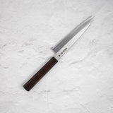 Nakagawa Blue1 Wide Bevel Kasumi Petty 150mm Ebony Handle