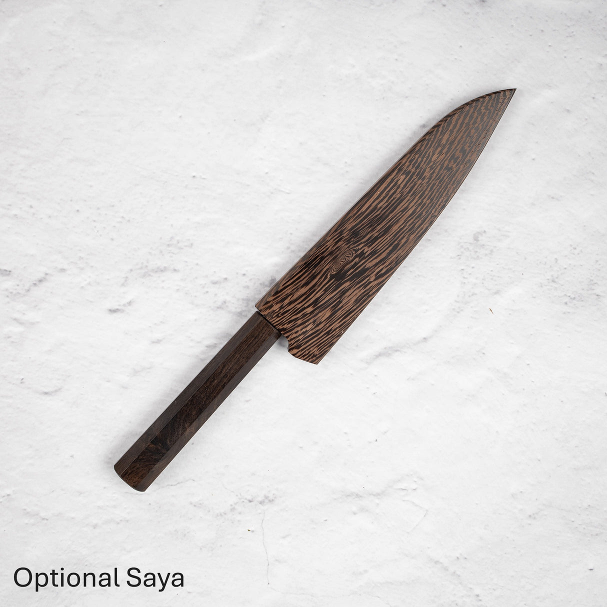 Nakagawa Blue1 Wide Bevel Kasumi Petty 150mm Ebony Handle