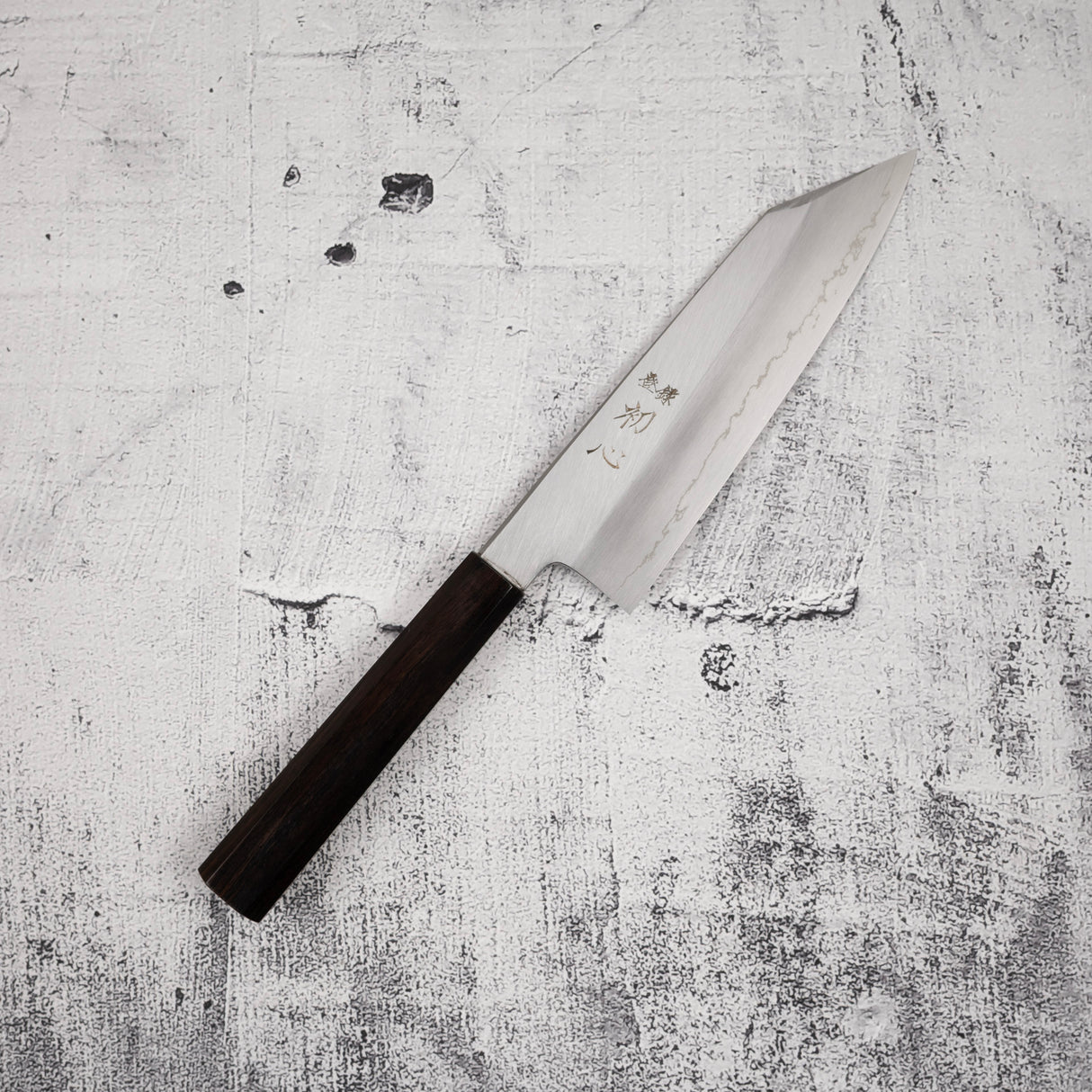 Nakagawa Ginsan Bunka 165mm with K&S Ebony Handle