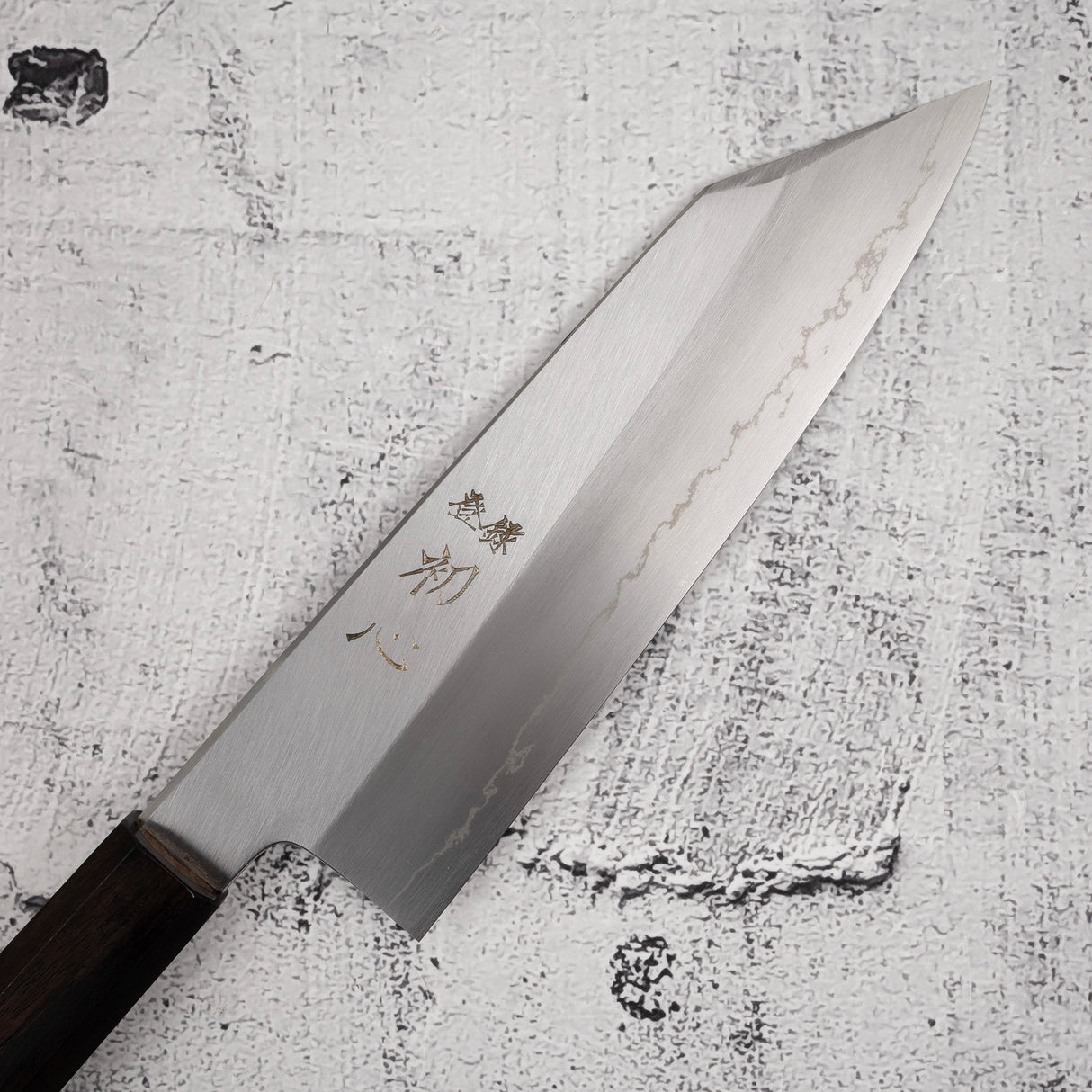 Nakagawa Ginsan Bunka 165mm with K&S Ebony Handle