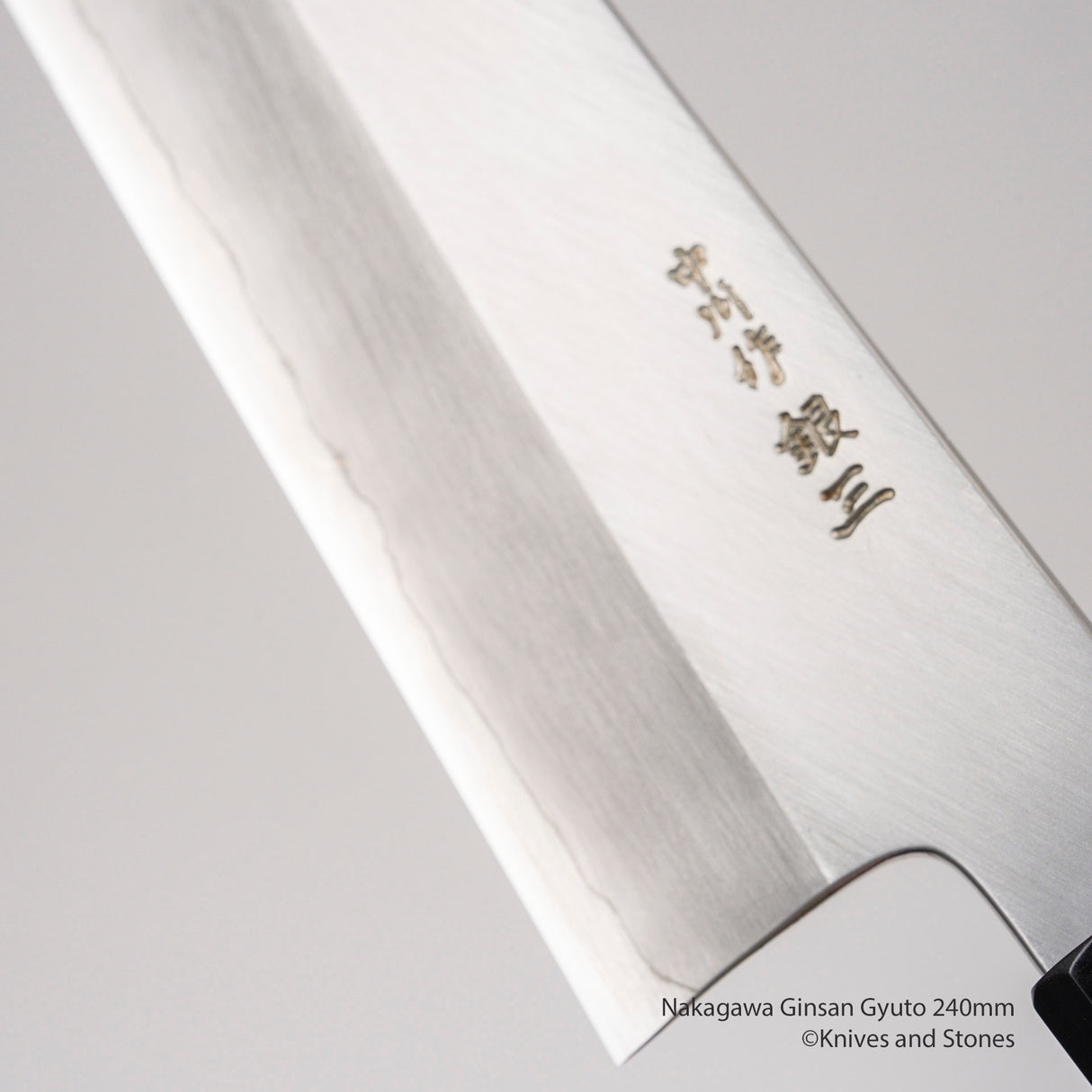Nakagawa Ginsan Kasumi Wide-bevel Gyuto 180/210/240 mm
