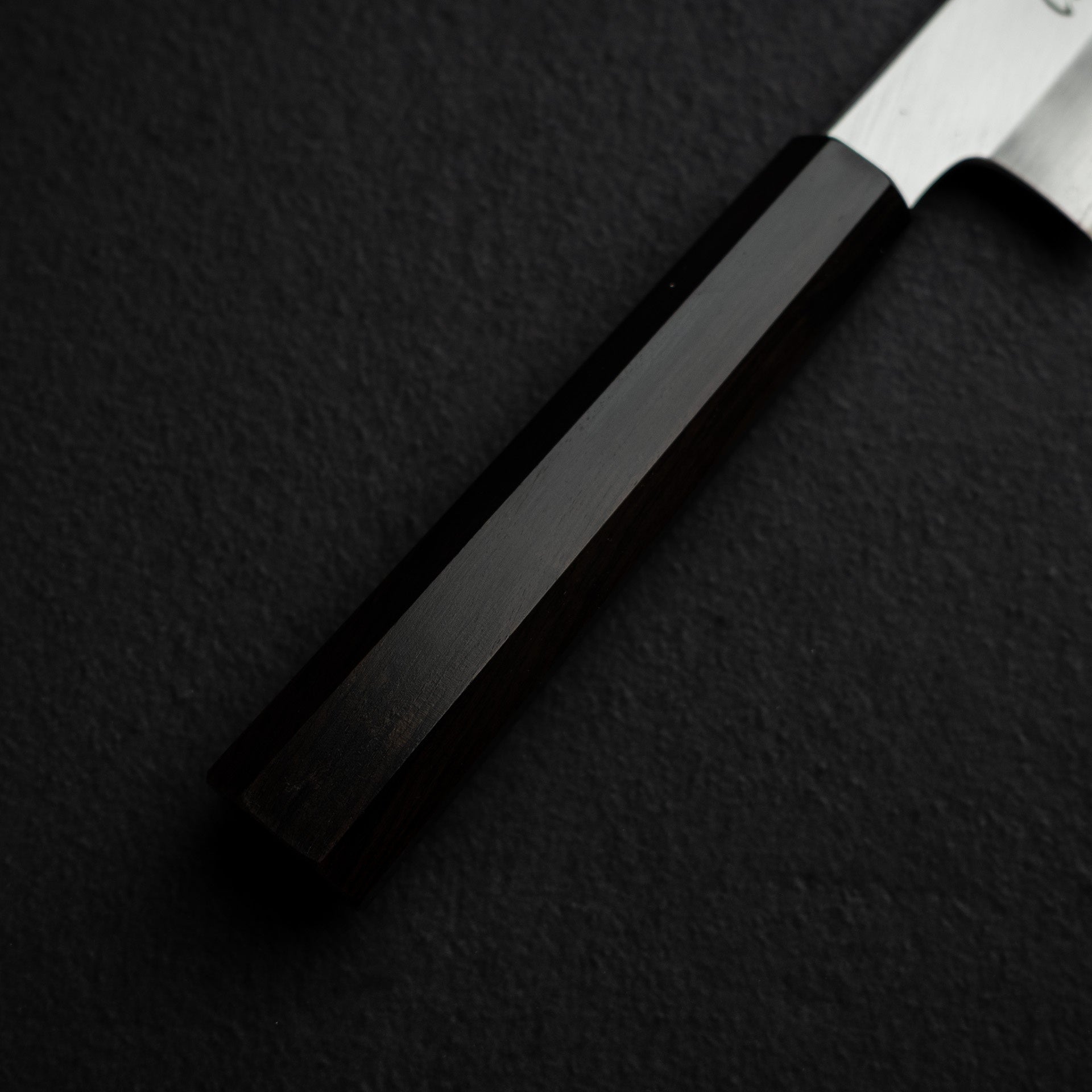 初心x 中川銀三鋼寬刃切付牛刀270mm 黑檀木– Knives and Stones