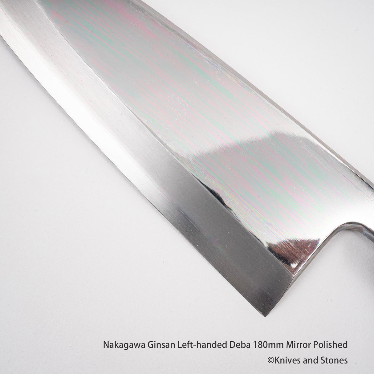 Nakagawa Ginsan Mirror Polished Left-handed Deba 165/180/210 mm