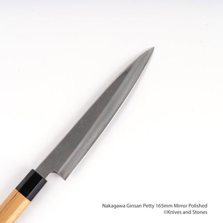 Nakagawa Ginsan Petty 165mm Mirror Polished