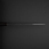 Nakagawa Ginsan Kasumi Finish Sujihiki 240mm Ebony
