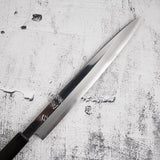 Nakagawa Ginsan Yanagiba 270mm Mirror-Polished Ebony