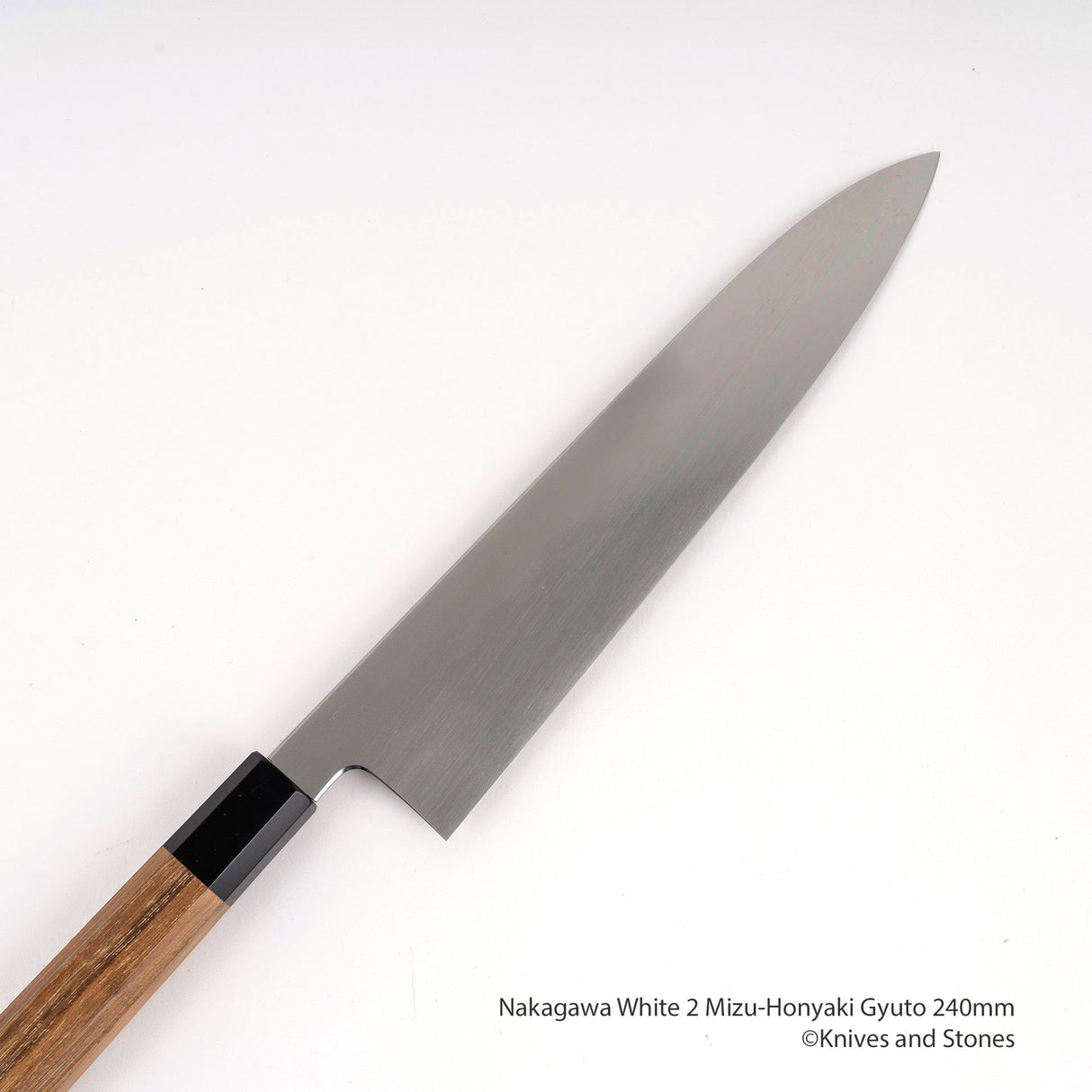 Nakagawa White 2 Mizu-Honyaki Gyuto 240mm