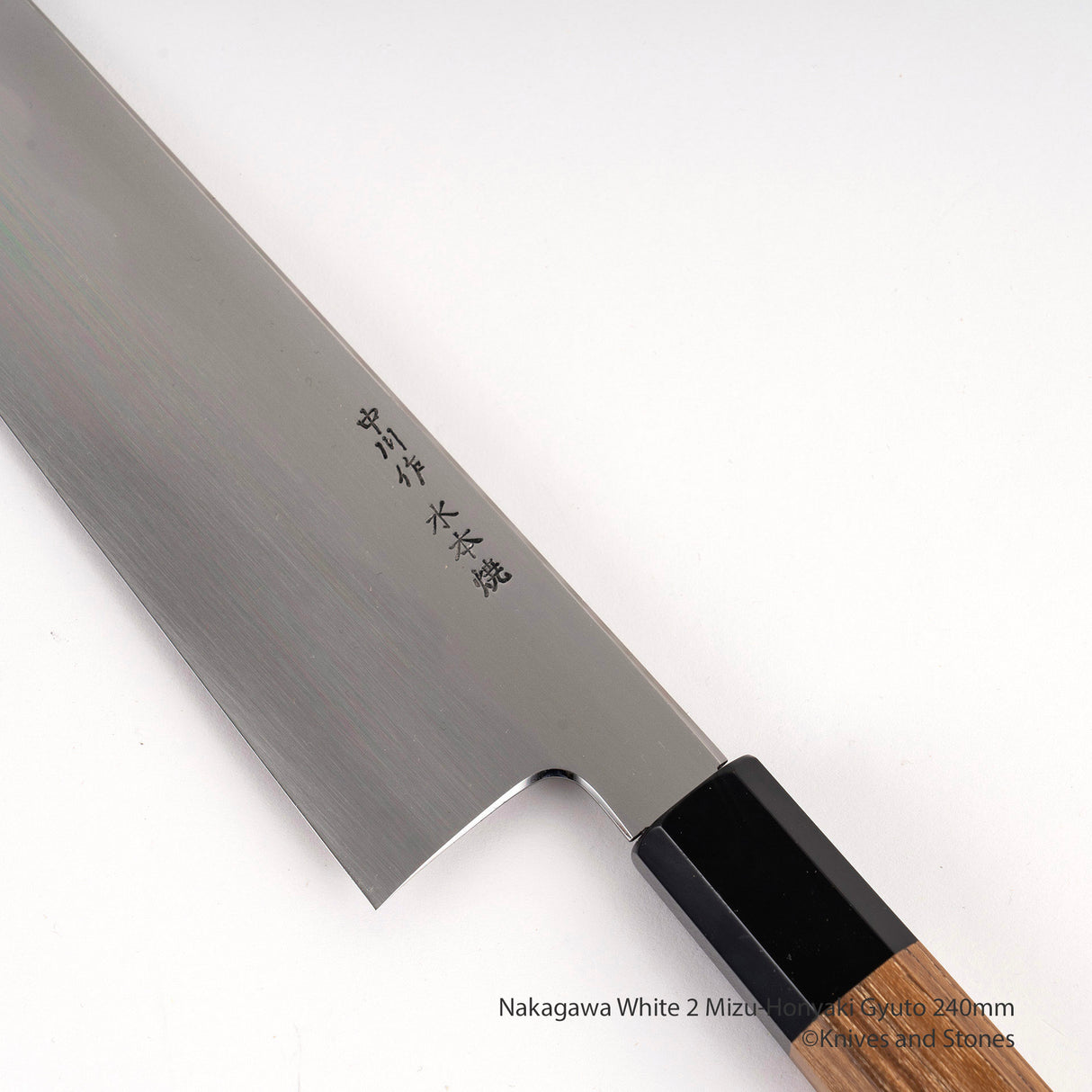 Nakagawa White 2 Mizu-Honyaki Gyuto 240mm