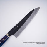 Nigara SG2 Kurouchi Tsuchime Gyuto 210mm Western Handle SP1