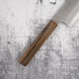 Nigara Aogami (Blue) Super Gyuto 210mm Tsuchime Black Chacate
