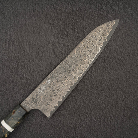 Nigara Anmon (暗紋) SG2 Damascus Gyuto 210mm