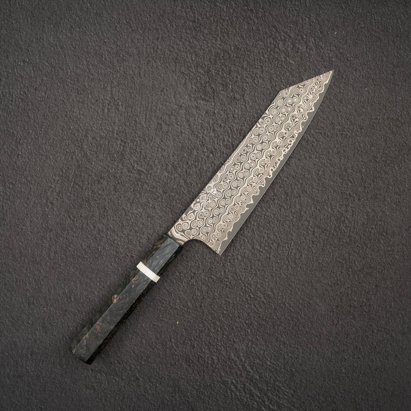 Nigara Anmon (暗紋) SG2 Damascus Kiritsuke (K-tip) Gyuto 210mm
