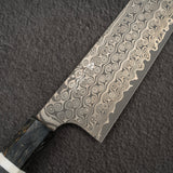 Nigara Anmon (暗紋) SG2 Damascus Kiritsuke (K-tip) Gyuto 210mm
