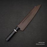 Nigara Anmon SG2 Raindrop Damascus K-tip Gyuto 240mm