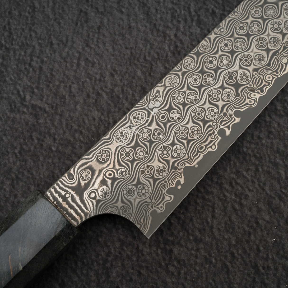 Nigara Anmon SG2 Raindrop Damascus Kiritsuki (K-tip) Sujihiki 255mm