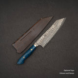 Nigara Anmon (暗紋) SG2 Raindrop Damascus K-tip Gyuto 210mm G10 Western Handle SP1