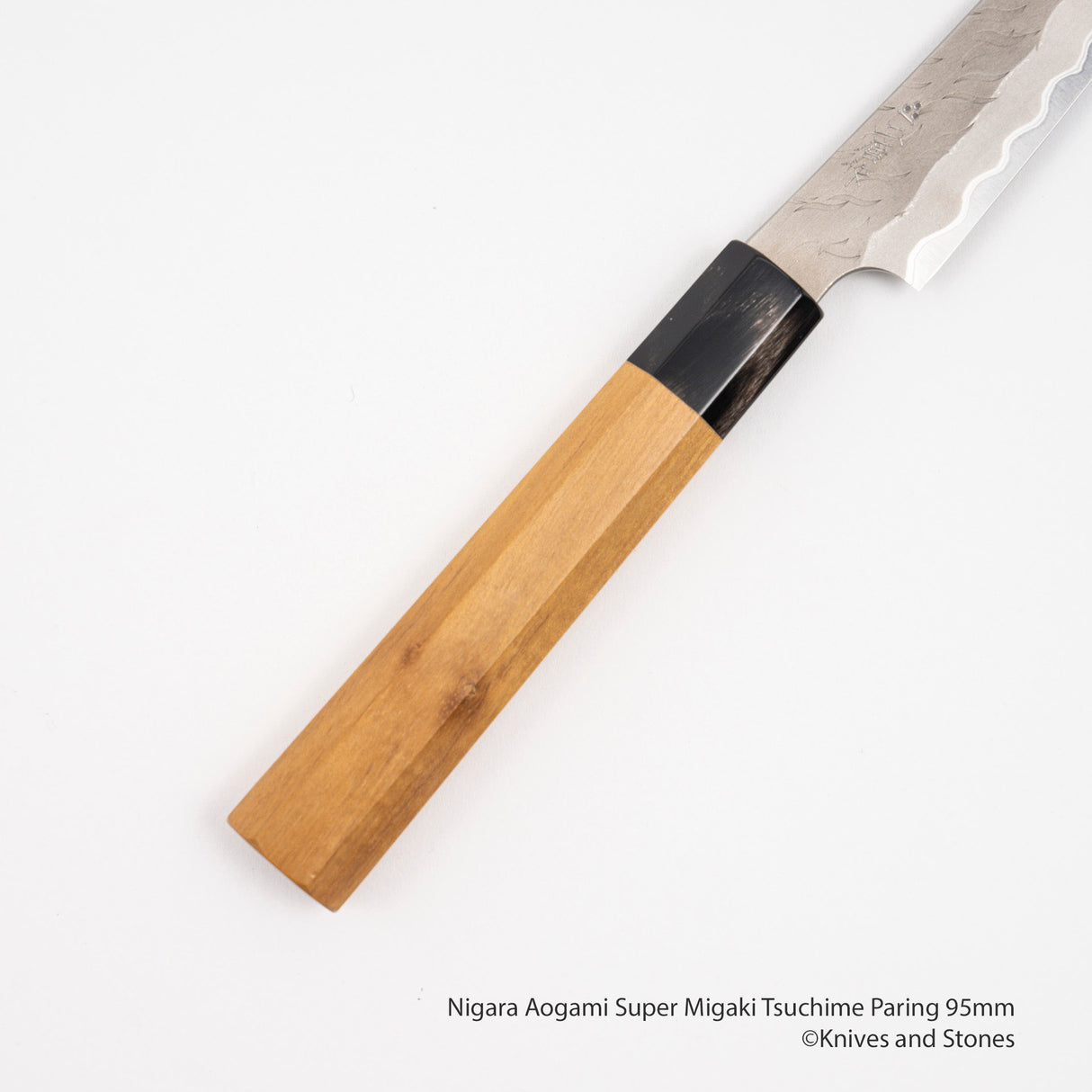 Nigara Aogami Super Matt Migaki Tsuchime Paring 95mm