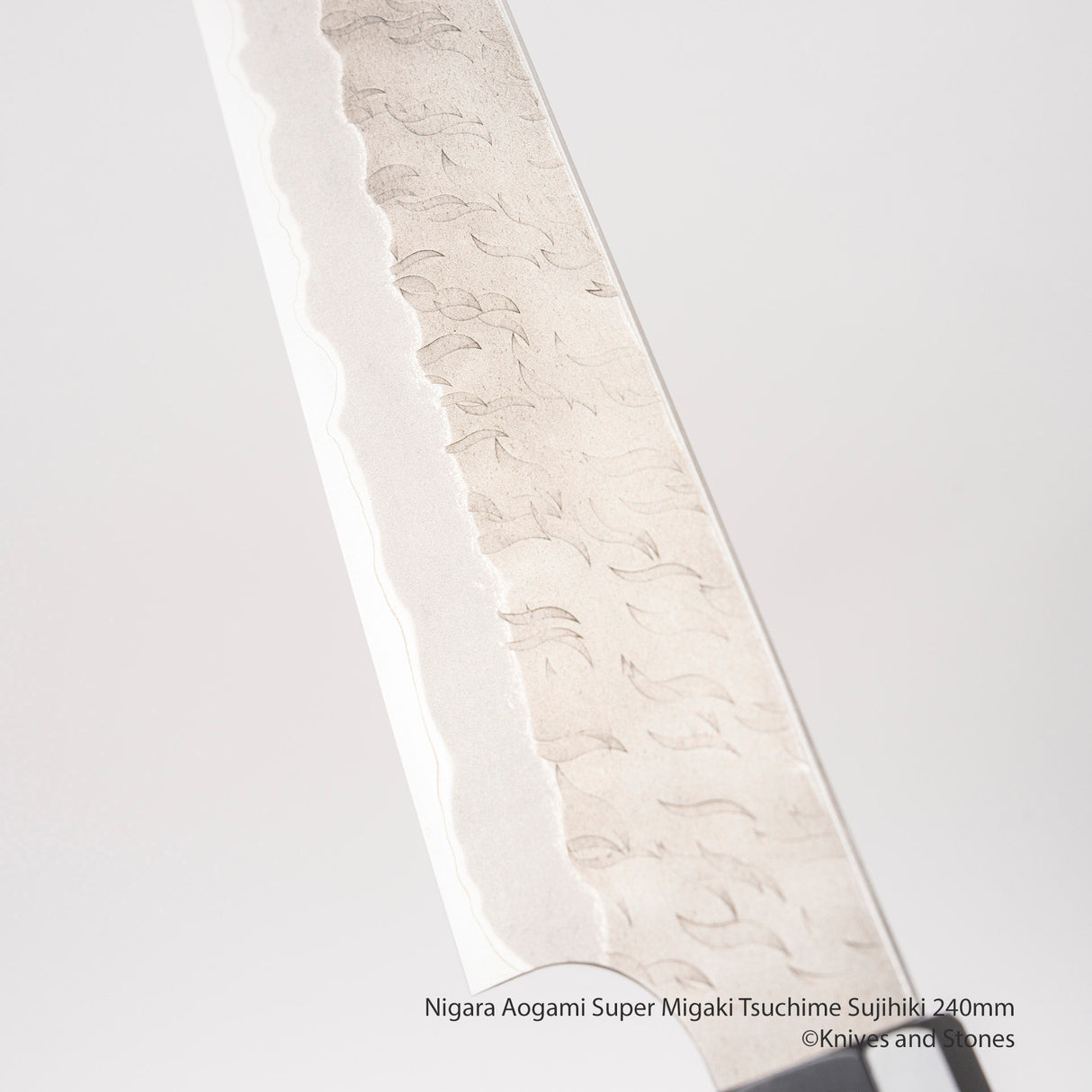 Nigara Aogami Super Matt Migaki Tsuchime Sujihiki 240mm