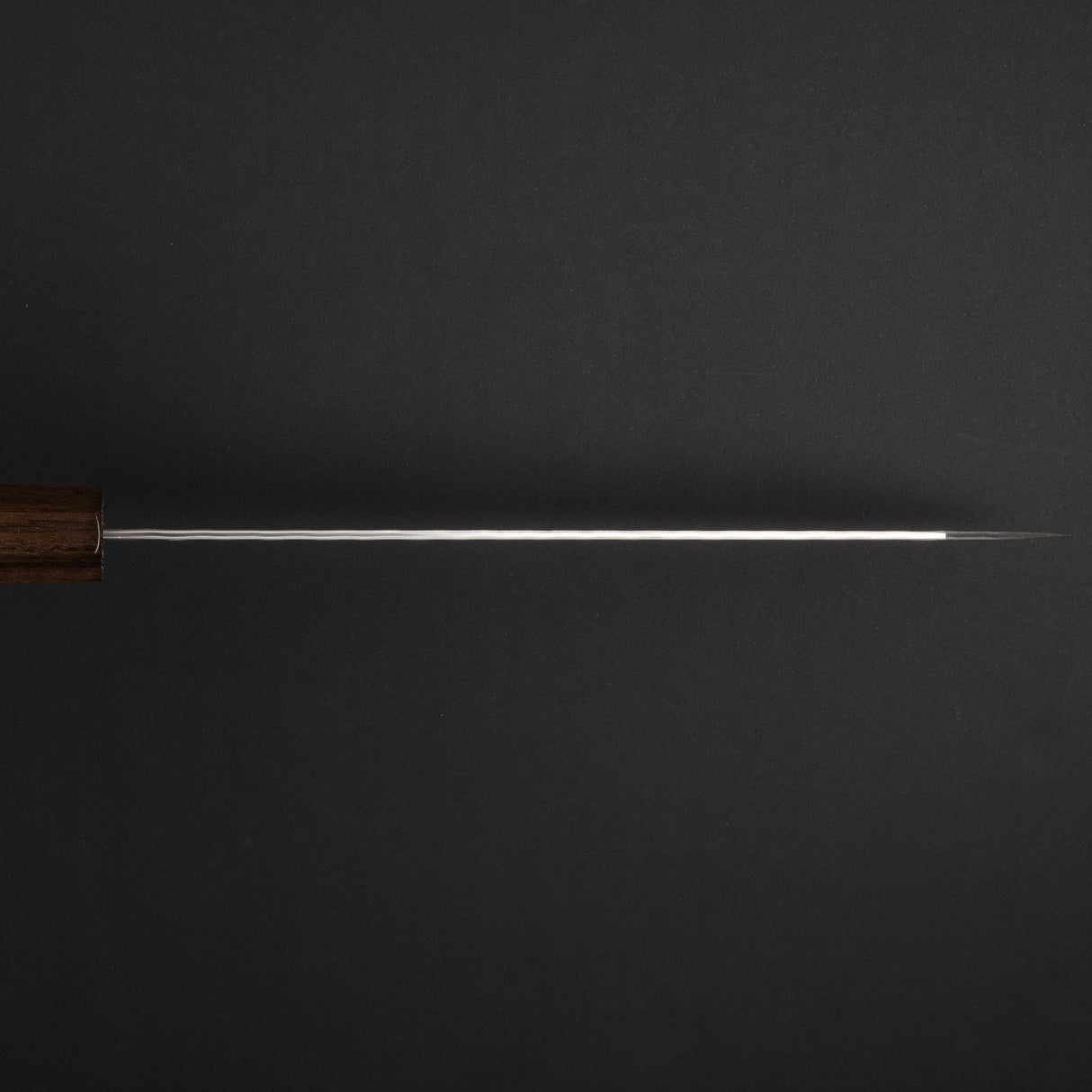 Nigara Aogami (Blue) Super K-tip Gyuto 240mm Tsuchime Black Chacate