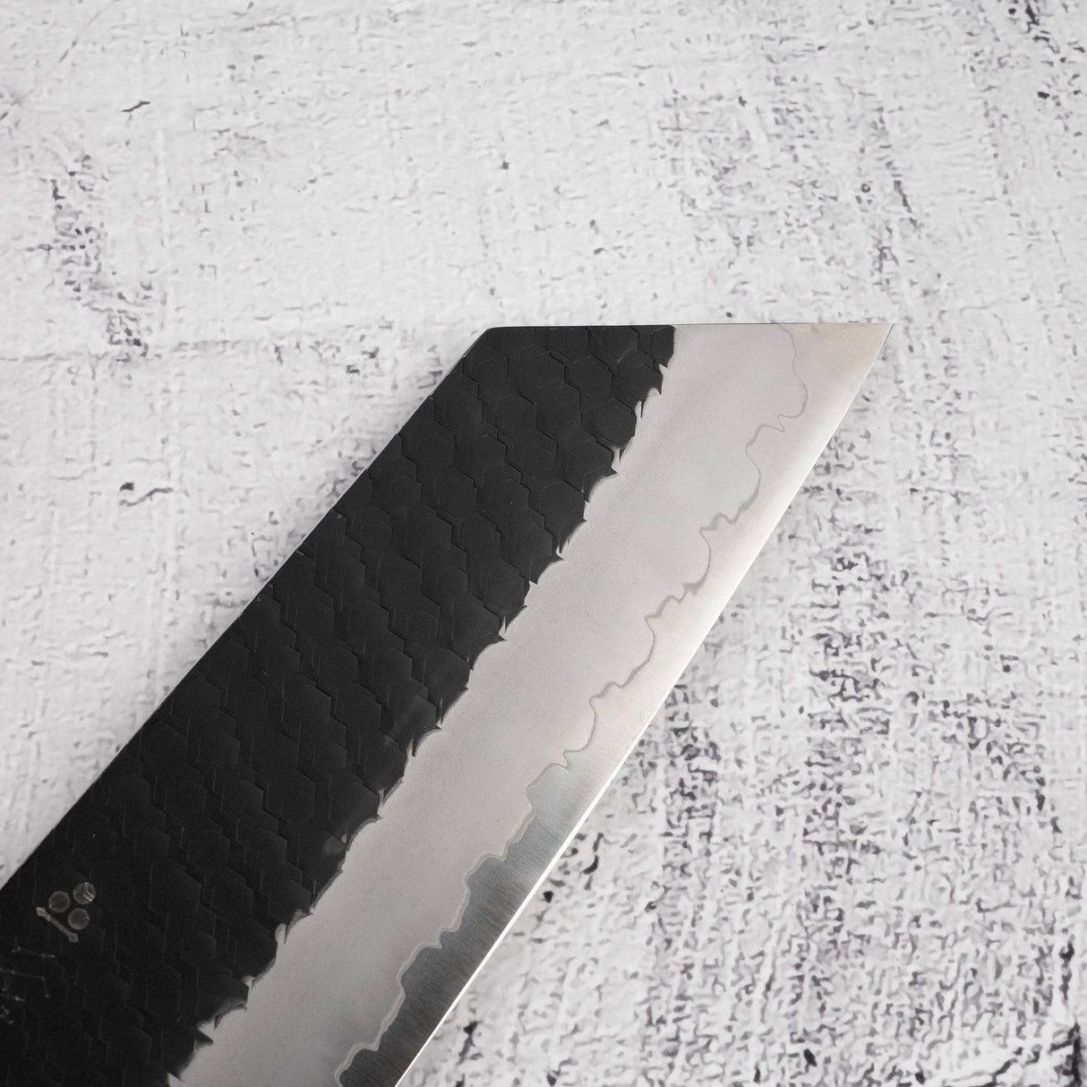 Nigara SG2 Tsuchime K-tip Nakiri 165mm Kurouchi Western Ironwood SP2