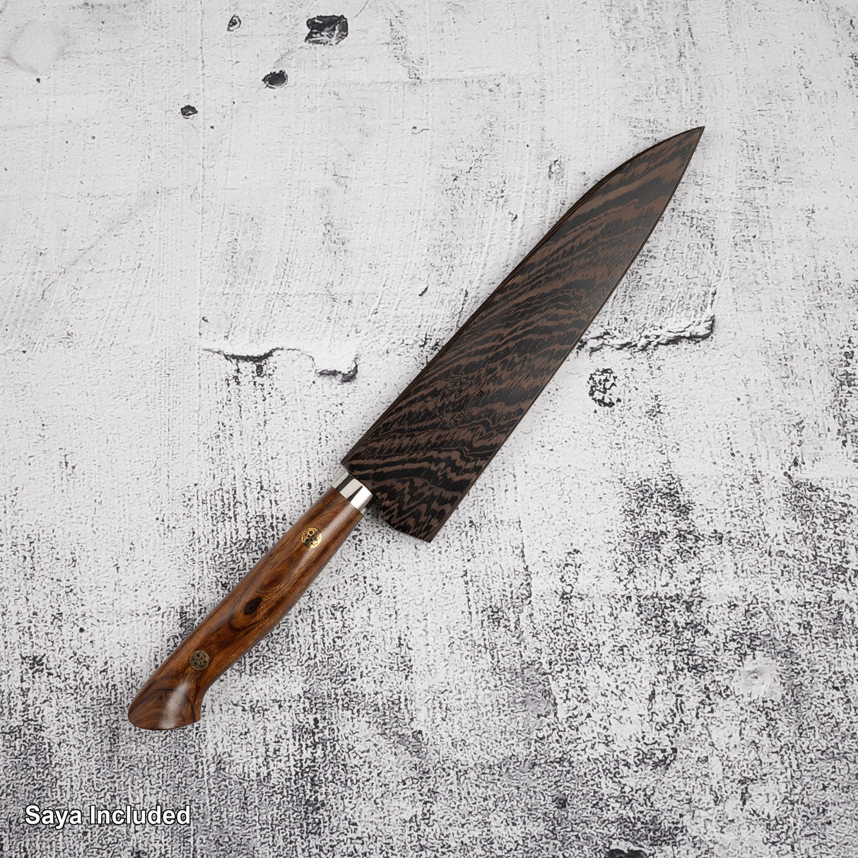 Nigara SG2 Kurouchi K-tip Petty 150mm Tsuchime Western Ironwood