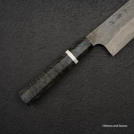 Nigara Ginsan Kurozome Damascus K-tip Gyuto 240mm