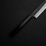 Nigara SG2 Kurouchi Tsuchime K-Tip Sujihiki 255mm Ebony