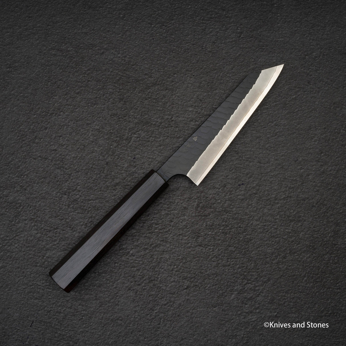 Nigara SG2 Kurouchi Tsuchime Double-bevel Honesuki (Boning knife) 150mm