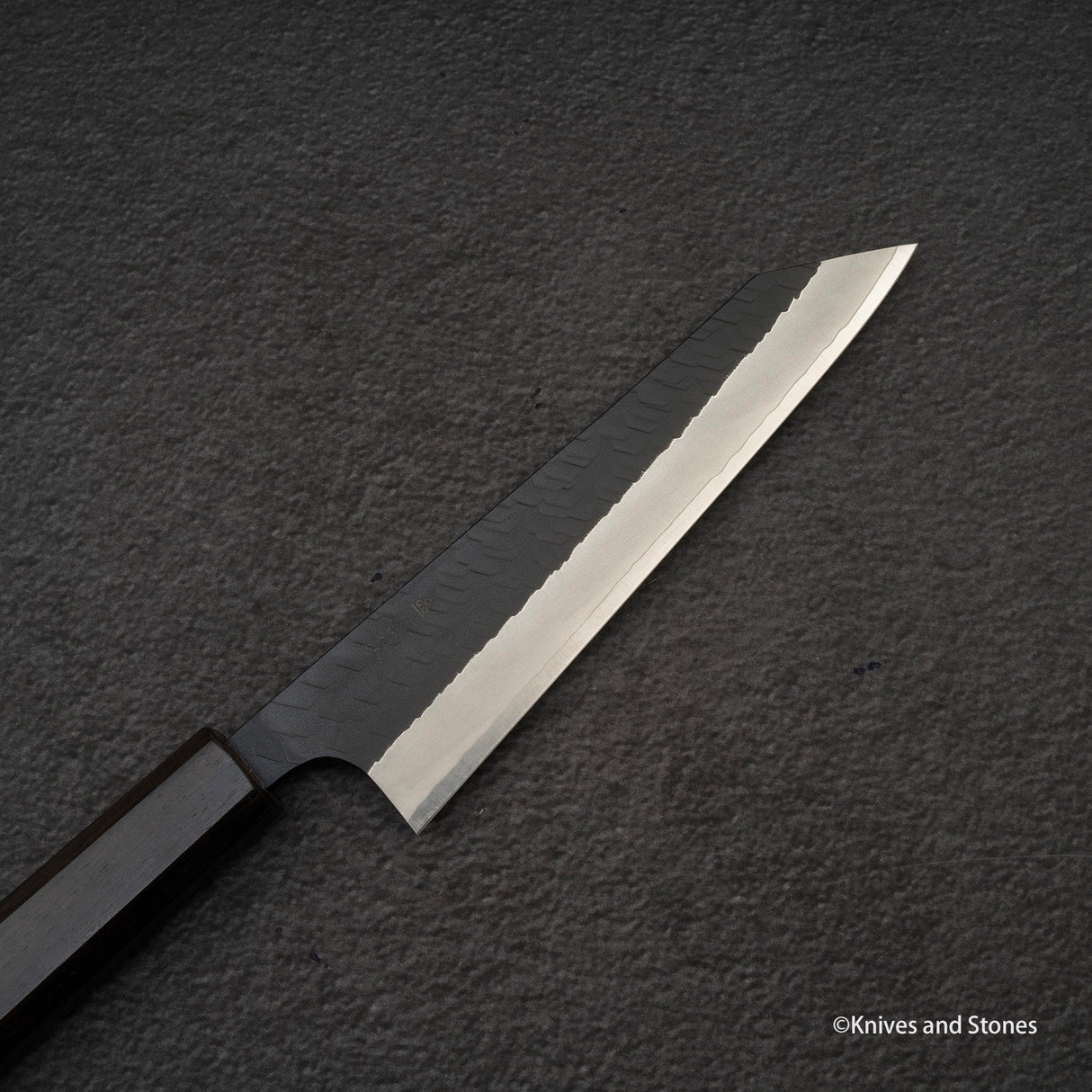 Nigara SG2 Kurouchi Tsuchime Double-bevel Honesuki (Boning Knife) 170mm