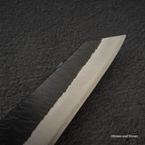 Nigara SG2 Kurouchi Tsuchime Double-bevel Honesuki (Boning Knife) 170mm