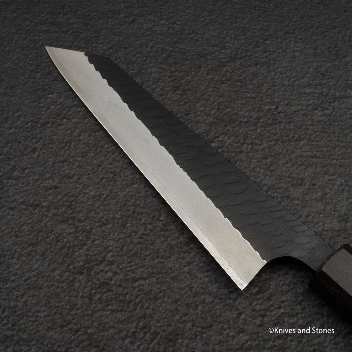 Nigara SG2 Kurouchi Tsuchime Double-bevel Honesuki (Boning Knife) 170mm