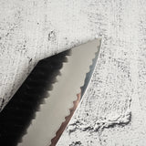 Nigara SG2 Kurouchi Tsuchime Bunka 180mm